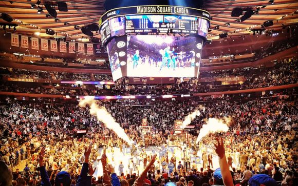 La salle et le match des Knicks