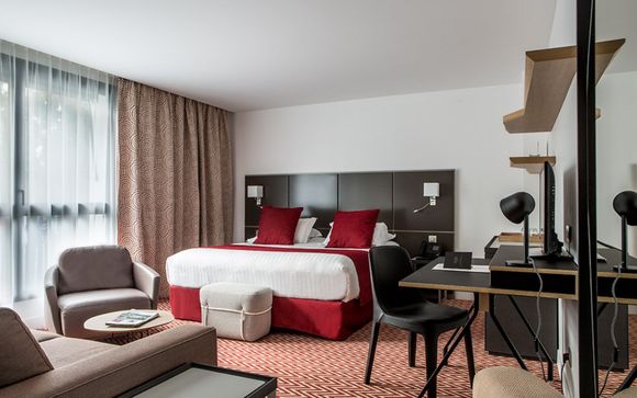 Détendez-vous dans votre chambre Deluxe...