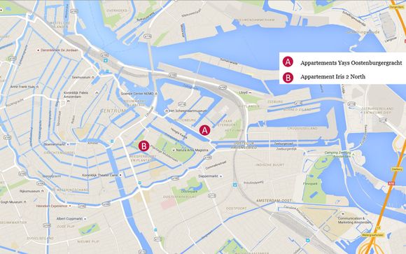 Localisation des studios / appartement