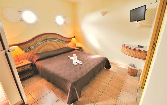 Poussez les portes de votre hôtel en chambre Supérieure Vue Mer
