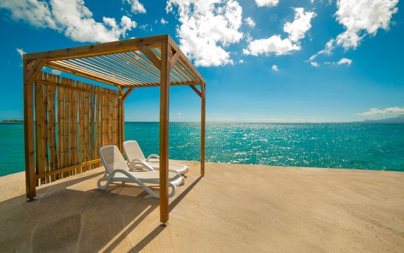 Mer turquoise et sable blanc