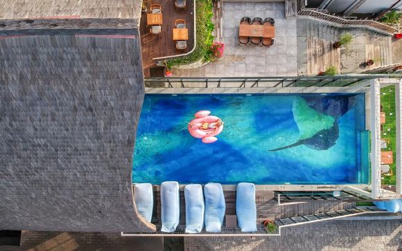 Poussez les portes de l'hôtel Marc Hotel Gili Trawangan 4* à Gili Trawangan