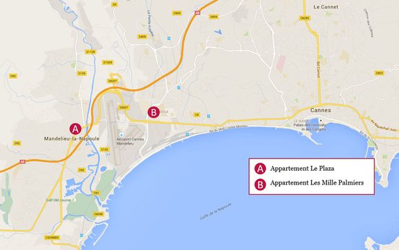 Découvrez la situation géographique des appartements