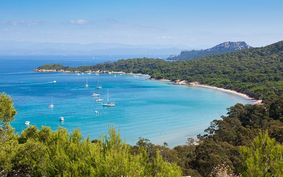 La côte d'Azur entre ciel et mer