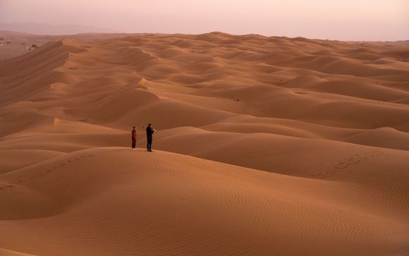 Tour di Wadi Bani Khalid e del deserto di Wahiba per i soggiorni di almeno 7 notti