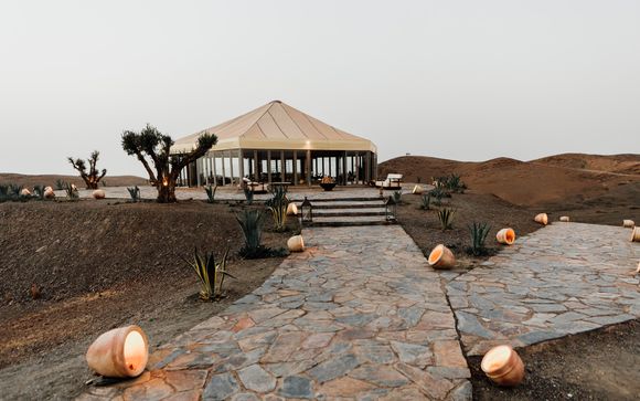 The White Camel Lodge and tents