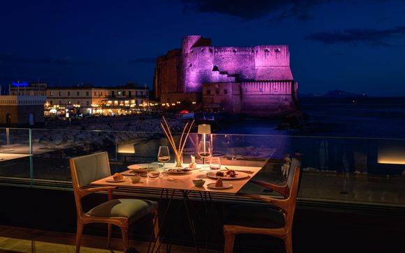 Menu degustazione (bevande escluse) presso il ristorante dell'hotel 