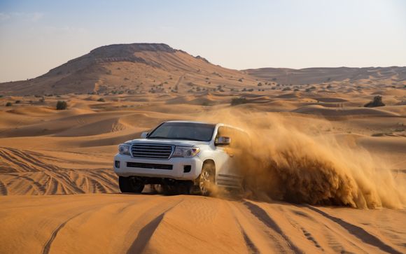 Safari nel deserto di Abu Dhabi con cena barbecue (10 ore)