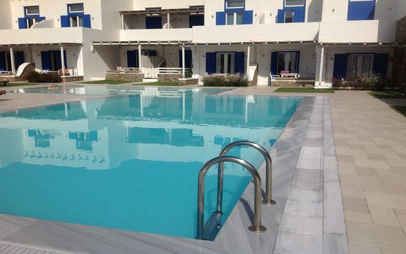 Blue and White Suites