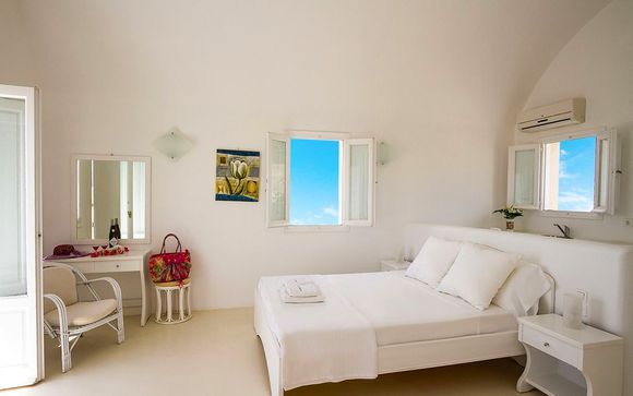 Piccolo paradiso cicladico sulla costa meridionale dell'isola