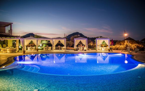 Relax in 4* dallo stile mediterraneo e spiaggia privata