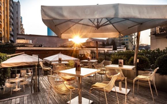 Benessere e relax in moderno 4* con terrazza panoramica