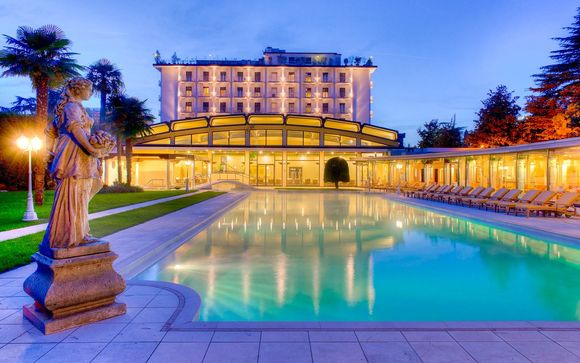 Il benessere dell'acqua termale in lussuoso 5* con spa