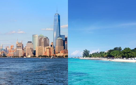 Dai grattacieli moderni di New York al relax del Mar dei Caraibi