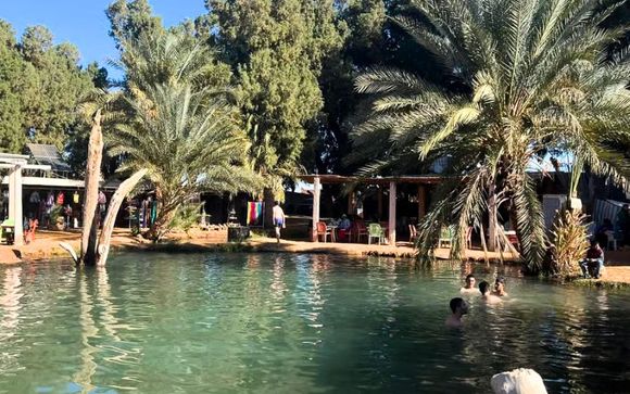 Dag 1: Djerba - Zoutmeer van Chahbania - Tataouine - Chenini - Ksar Ghilane