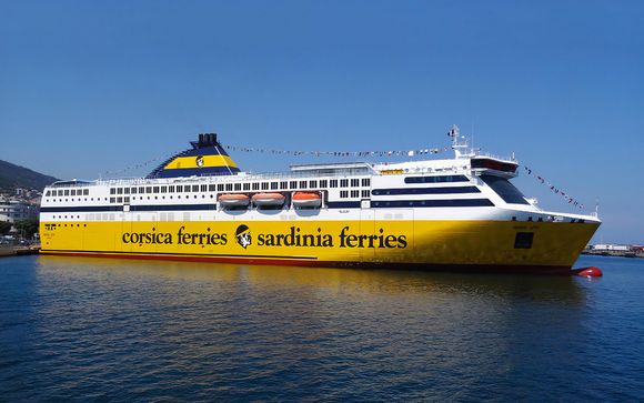 Uw optionele overtocht met Corsica Ferries