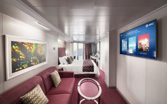 Welcome on board the MSC Seaside 