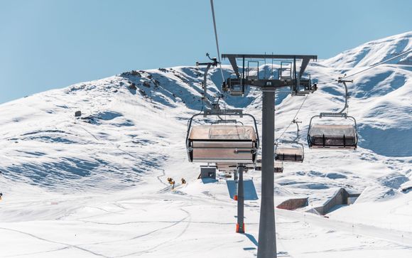 Skiing in the Rocky Mountains