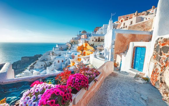 From Crete to Santorini
