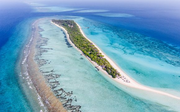 Island Paradise in the Maldives