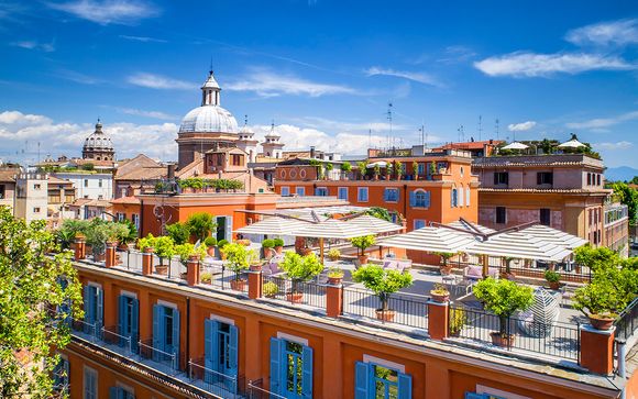 Romantic Escape with St. Peter's Basilica Views