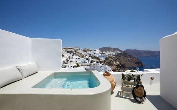 Katikies, Santorini, Greece • Luxury Hotel Review by TravelPlusStyle