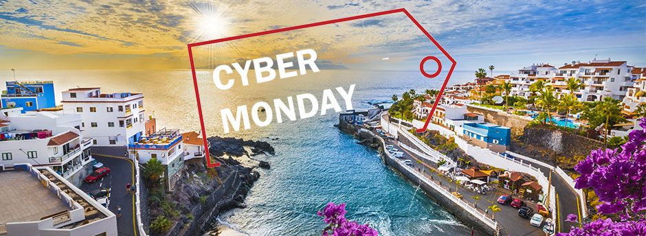 Cyber Monday Urlaubsdeals 2019 für Flüge + Hotels